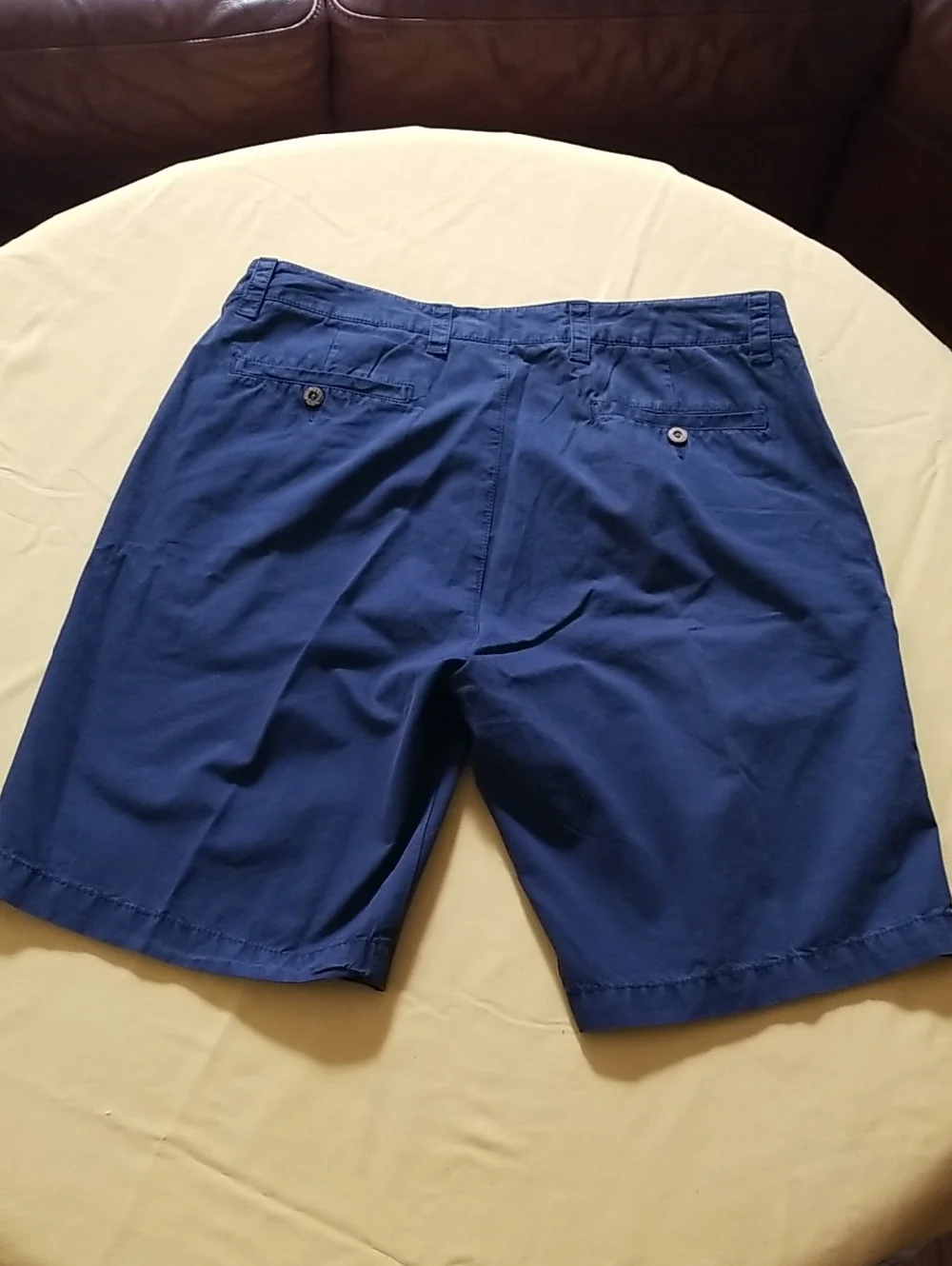NWT New Ivy INavy Men’s Flat Front Walking Shorts - Size 36